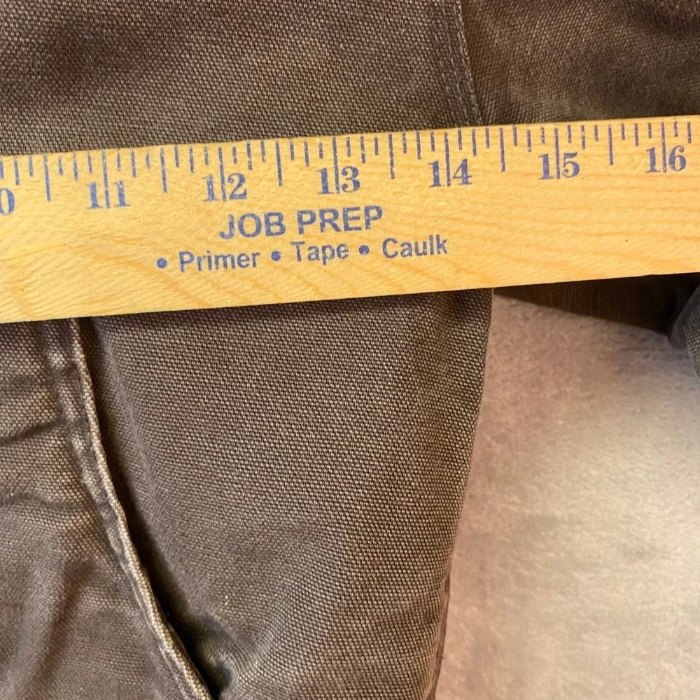 Carhartt Kids XXS 4-5 Brown Duck Canvas Insulated Hooded Active Jacket Coat